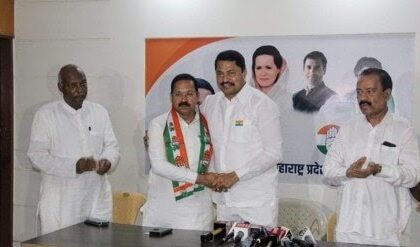 Bhandara Ex-MP Shishupal Patle Joins Congress